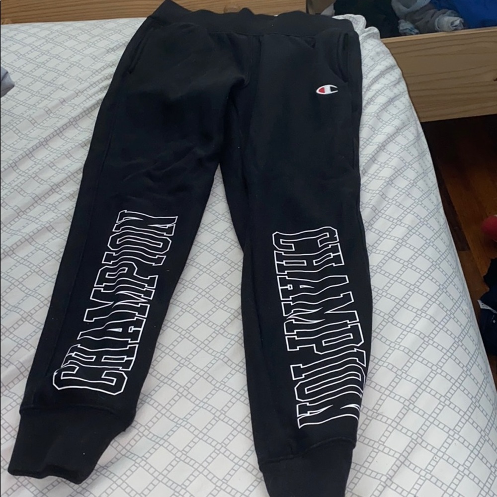 CHAMPION Black Sweat Pants